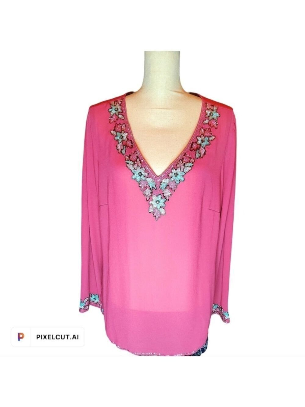 012 LANE BRYANT PLUS 14/16 TUNIC BLOUSE
